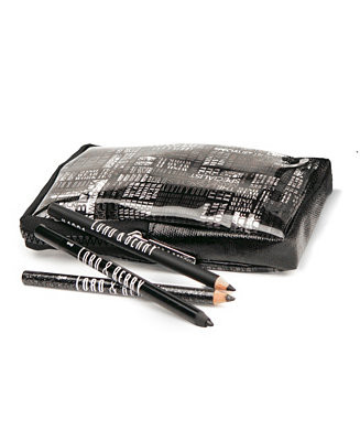 Black Wardrobe Eyeliner Trio Kit - Macy's | Macy's