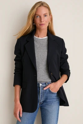 Navy Leo Blazer | Tuckernuck (US)