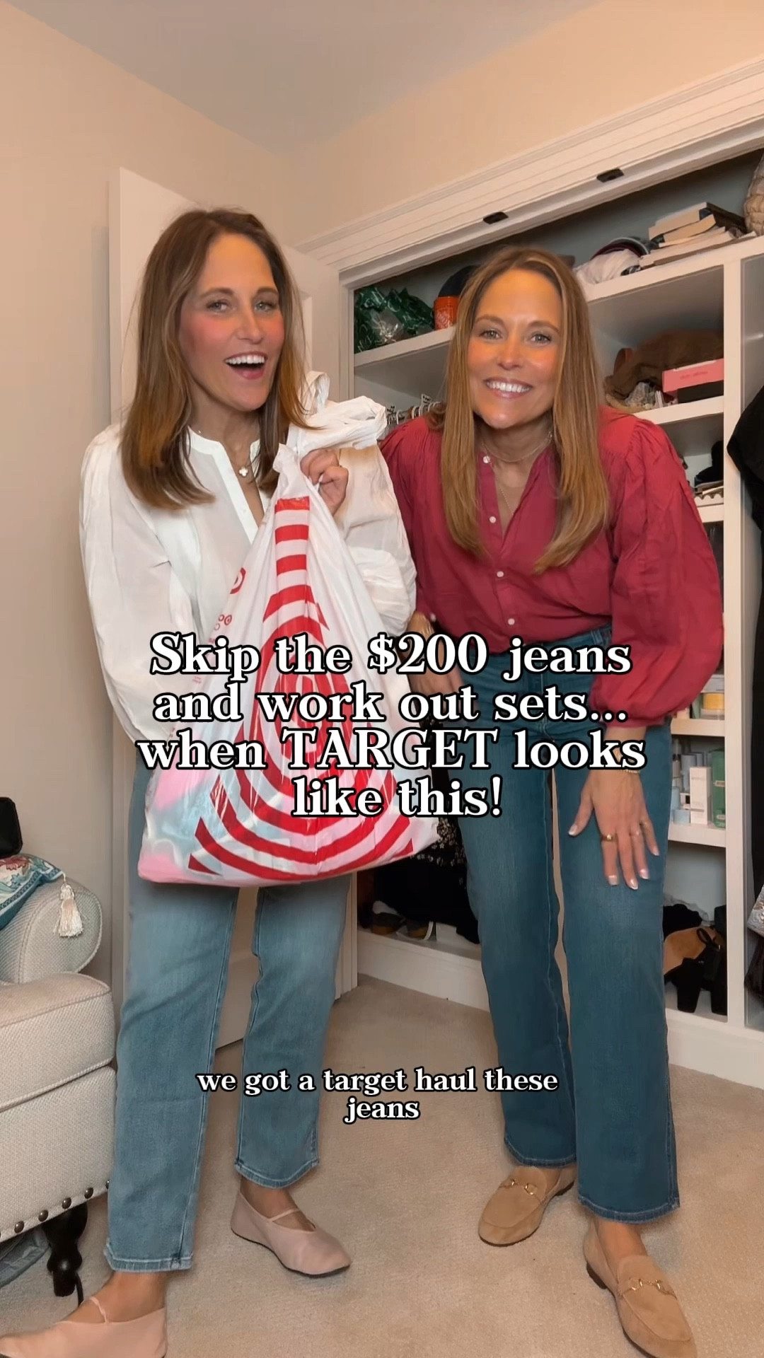 Unbelievable NEW ARRIVALS! 

Hate to say it but they are selling fast!

Tegan wearing 12 jeans, medium top, large exercise out.
Tiffany wearing 10 jeans (says she would have liked a 12 better), med top and size medium workout set.

#LTKfitnessgoals #LTKOver40