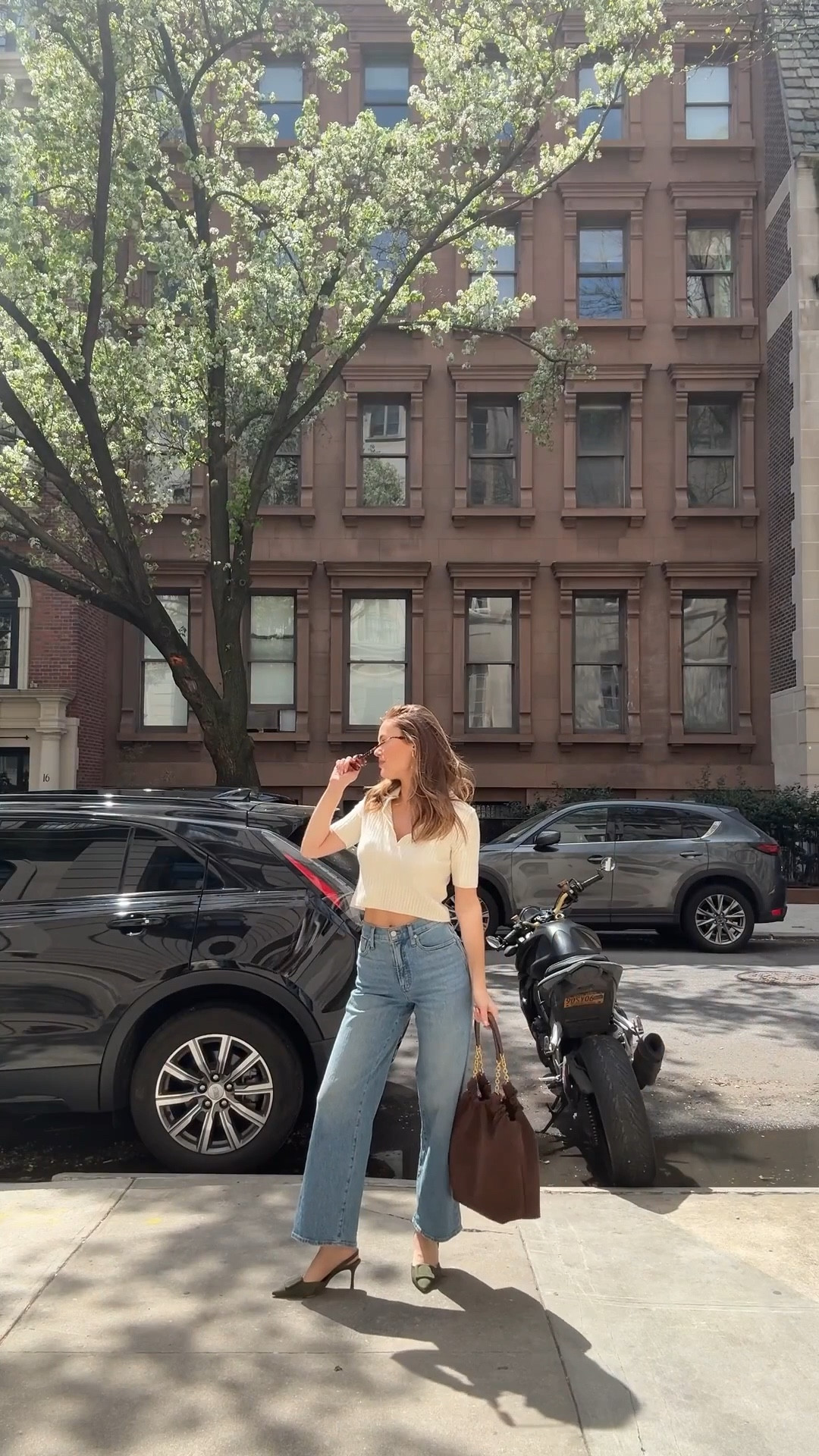 Spring outfit - jeans fit tts! 