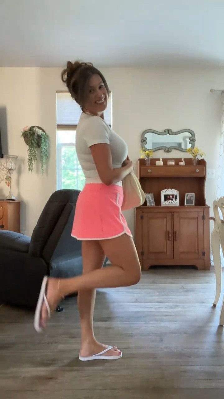 Walmart summer skort fit + summer bag 🧡☀️

Top: small
Skort: small

#LTKPetite #LTKootd #LTKSaleAlert