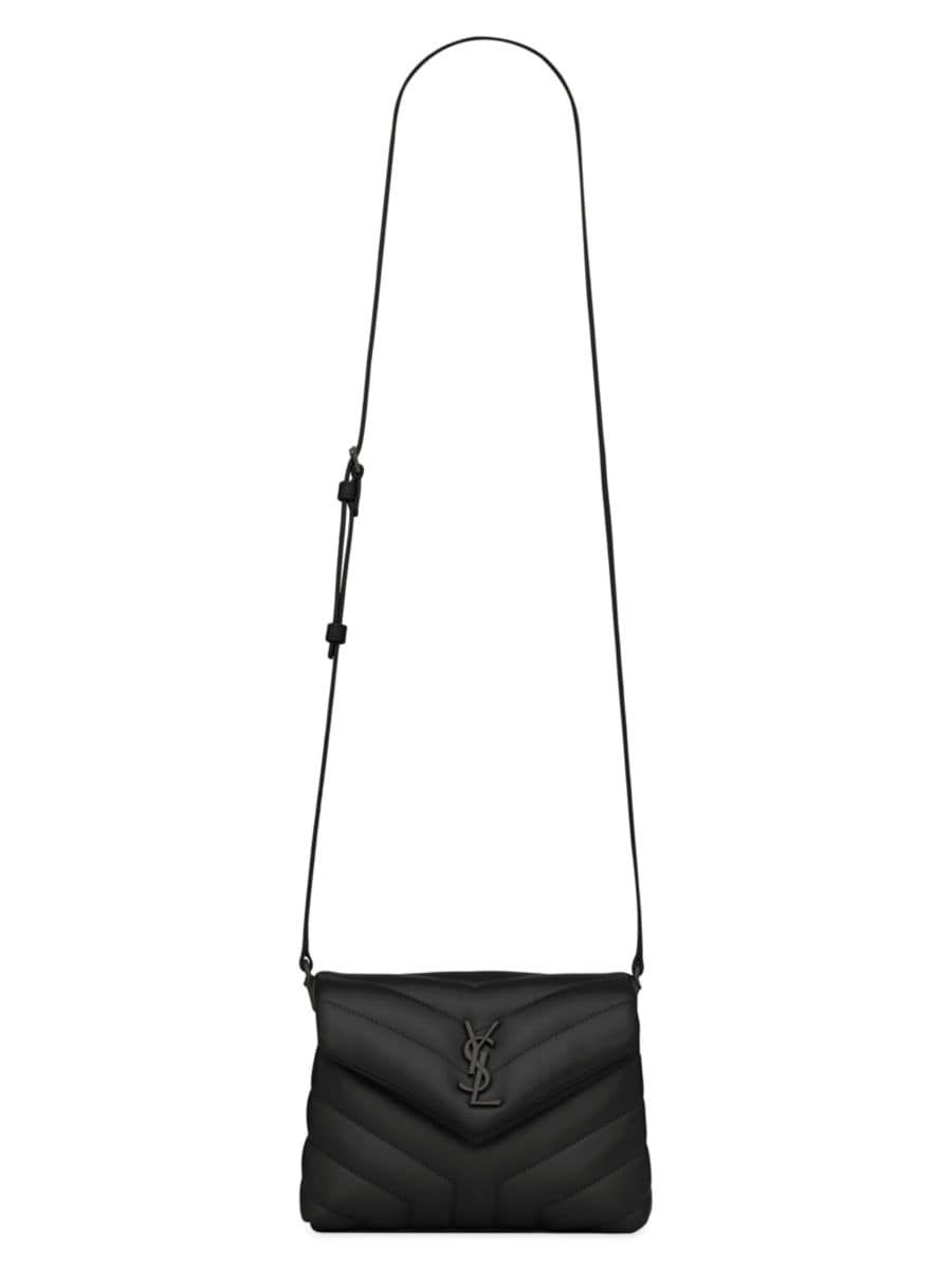 Loulou Toy Strap Bag in Quilted ''y'' Leather | Saks Fifth Avenue