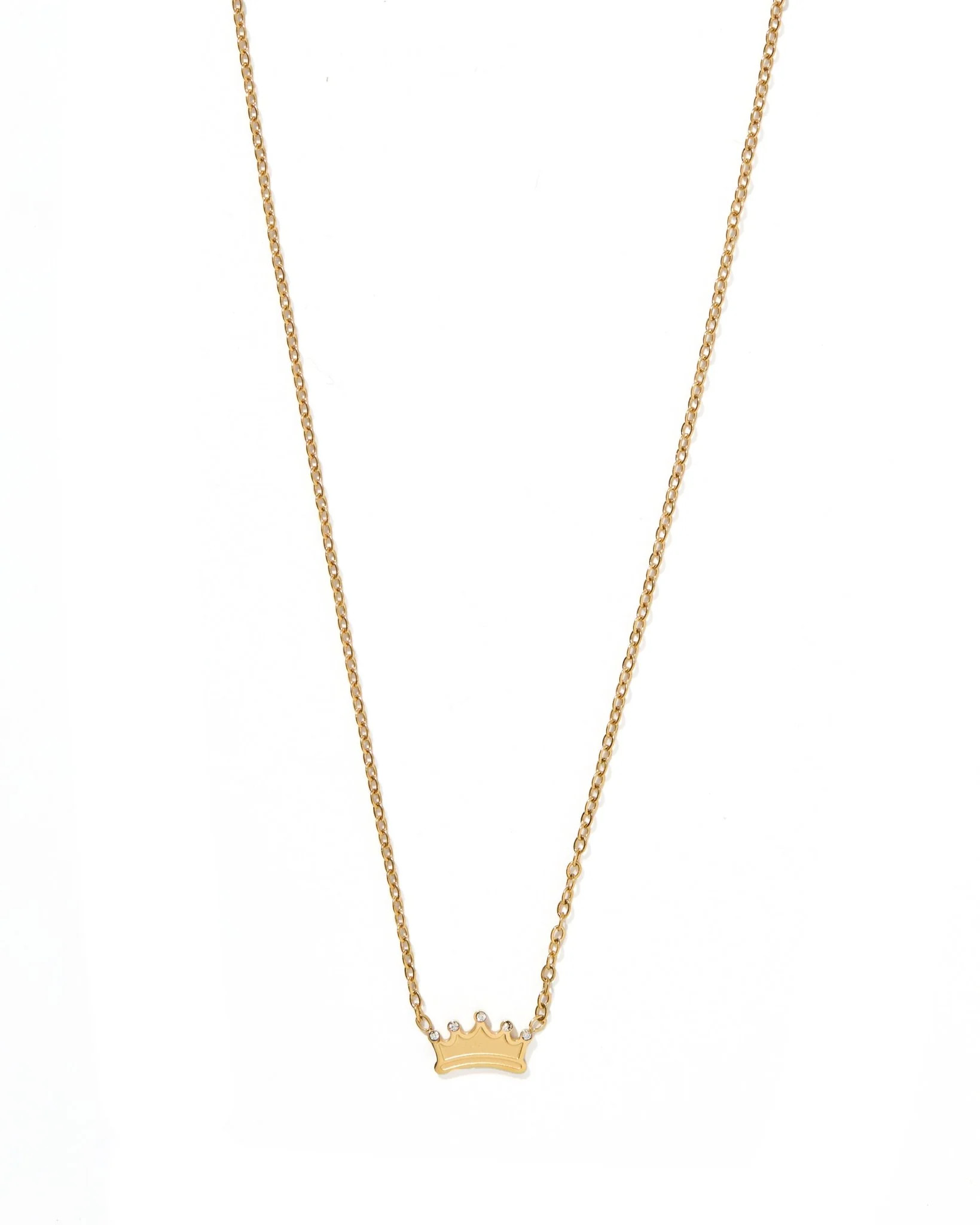 Necklace - Crown Gold | LINNY CO LLC
