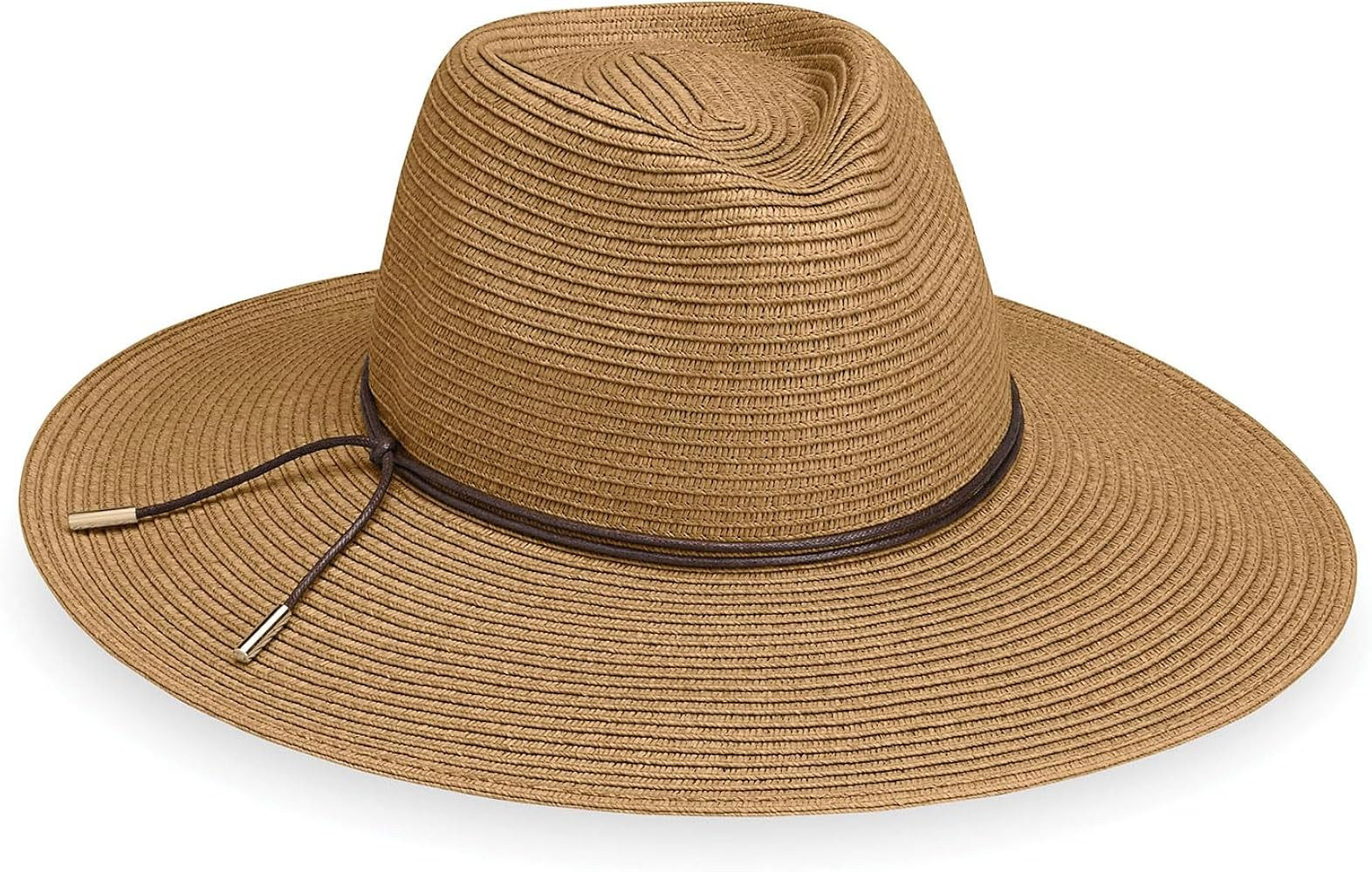 Wallaroo Hat Company Women’s Montecito Fedora – UPF 50+ UV Protection, Wide Brim, Medium Size, Packable, Adjustable Sun Hat | Amazon (US)