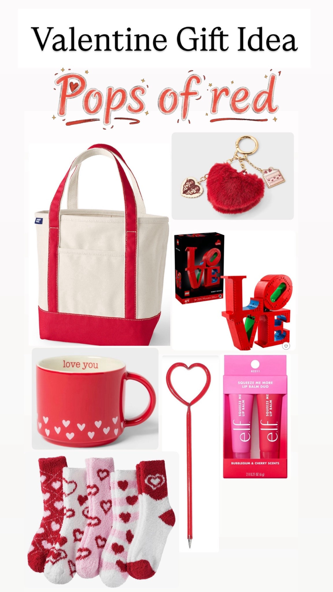 Valentine gift idea - pops of red

#LTKSeasonal