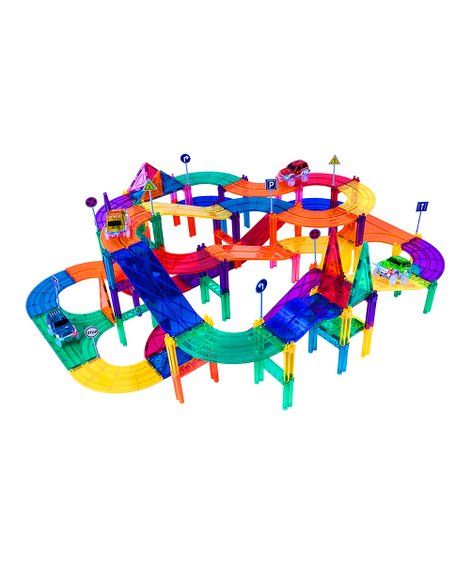 150-Piece Race Track Building Block Set | Zulily