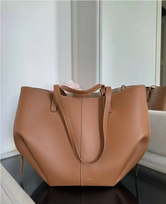 Polene Cyme Camel  Leather Bag Women | eBay US