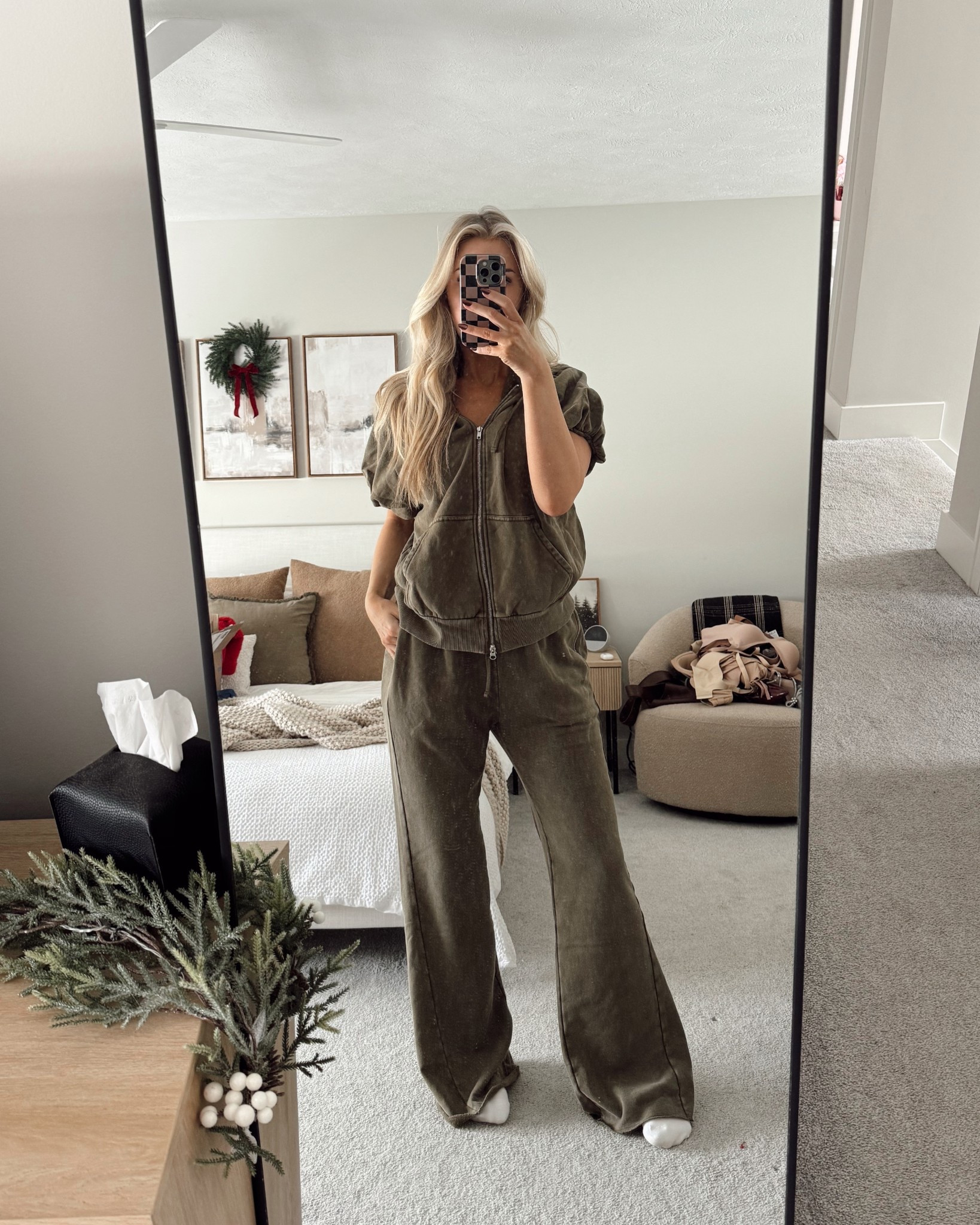 The cutest matching set from Walmart!! Wearing a size M in both ✨ 10/10!

#LTKootd #LTKCyberWeek #LTKFindsUnder50