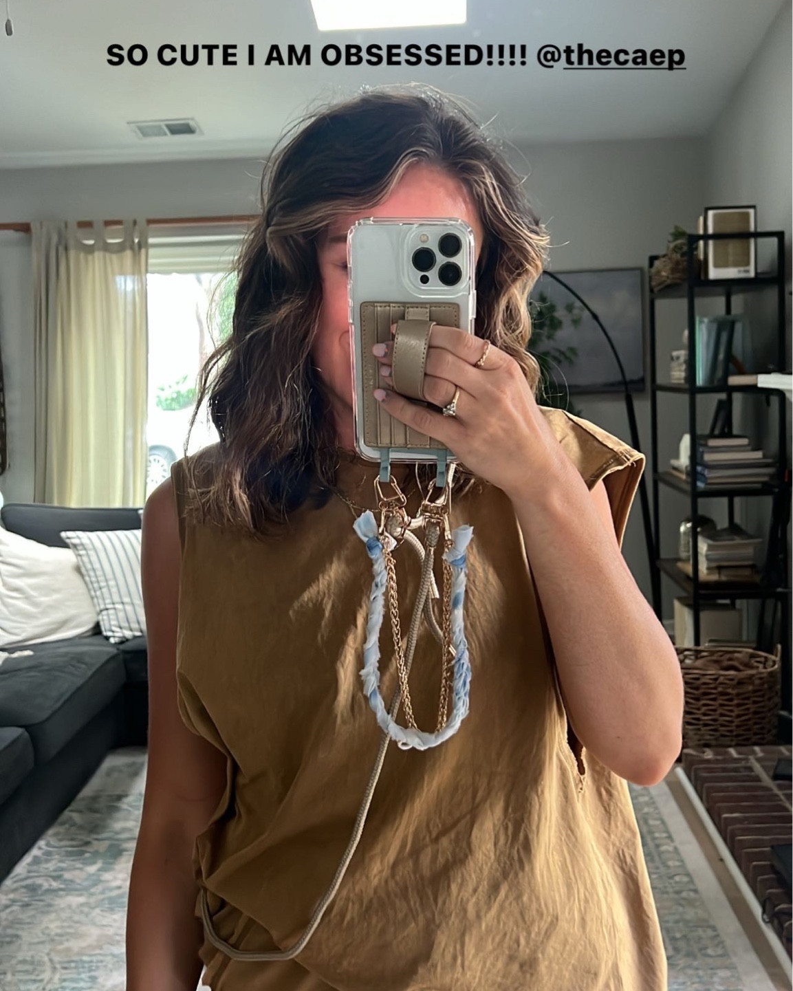 KRIS for 15% phone case at The Caep