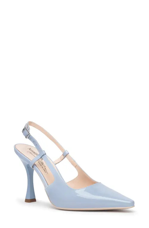 NeroGiardini Pointed Toe Slingback Pump in Sky Blue at Nordstrom, Size 9Us | Nordstrom