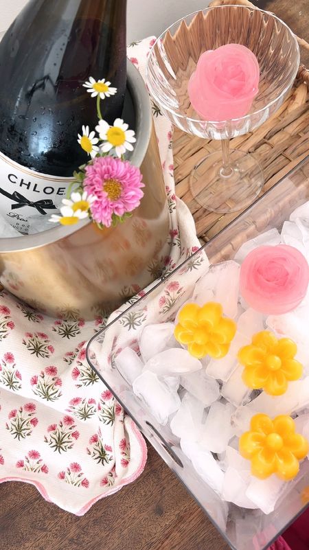 Mother’s Day idea. Flower mimosas. Add juice to flower ice molds for a beautiful Mother’s Day drink 🥂Mother’s Day brunch celebration 

#LTKHome #LTKFamily #LTKParties