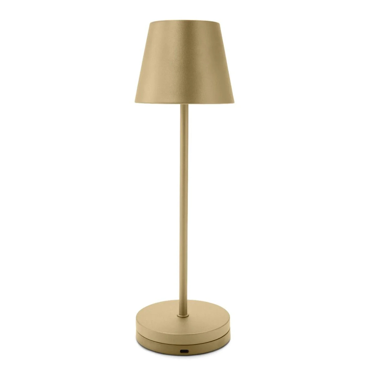 Better Homes & Gardens 14" Gold Rechargeable Color-Changing Table Lamp for Indoor/Outdoor Use, In... | Walmart (US)