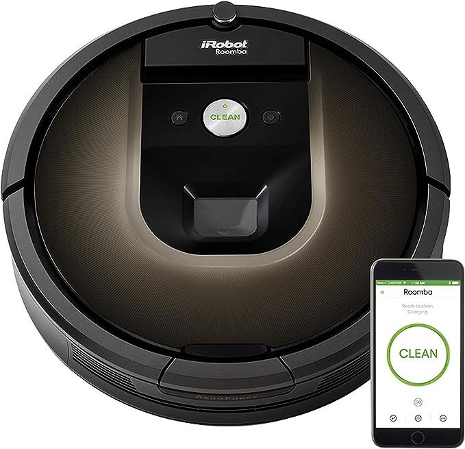 iRobot Roomba 980 Robot Vacuum-Wi-Fi Connected Mapping, Works with Alexa, Ideal for Pet Hair, Car... | Amazon (US)