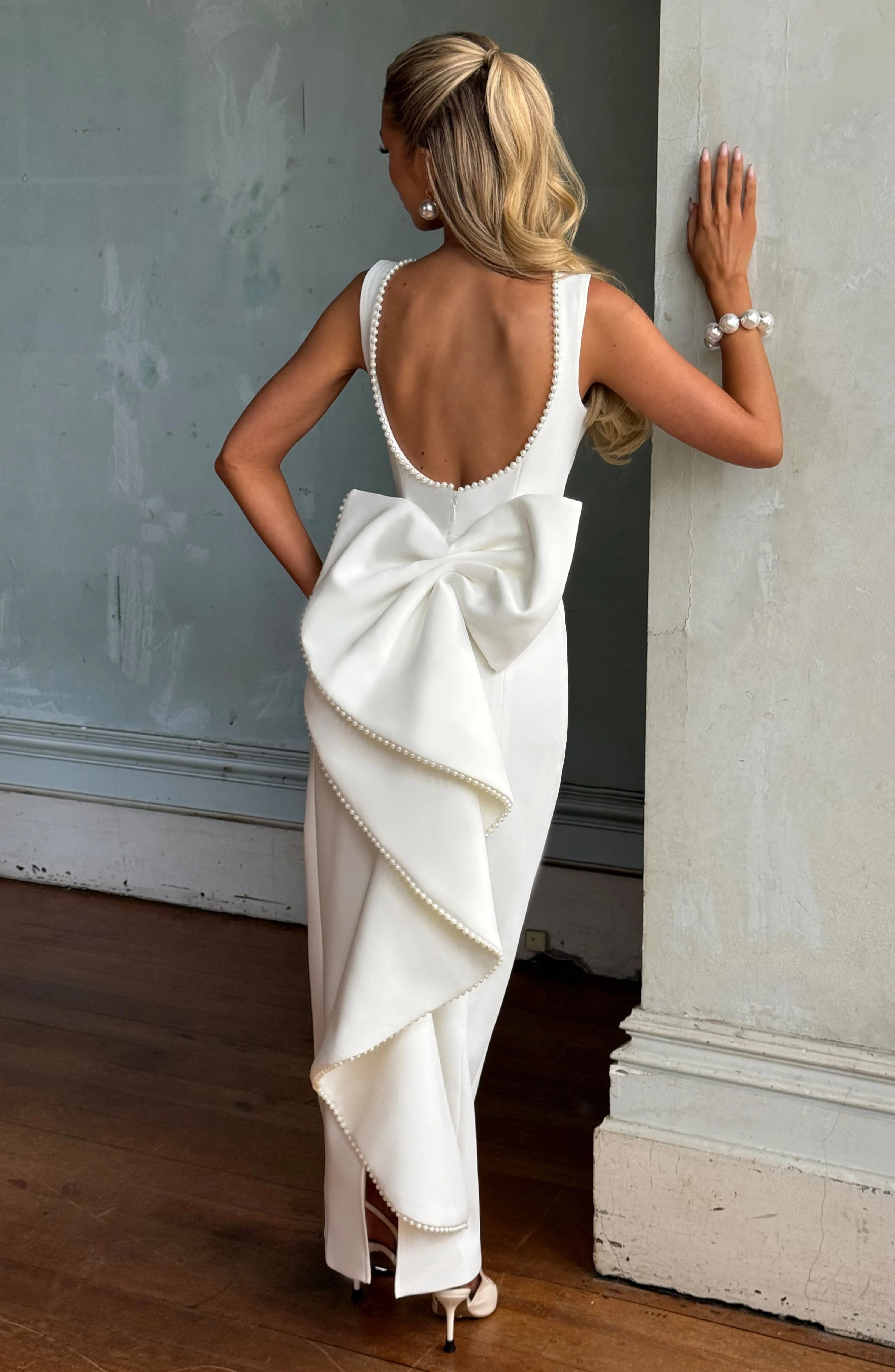 Lana Midaxi Dress - Ivory | Babyboo (global)
