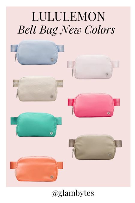Lululemon spring belt bag colors 

#LTKitbag