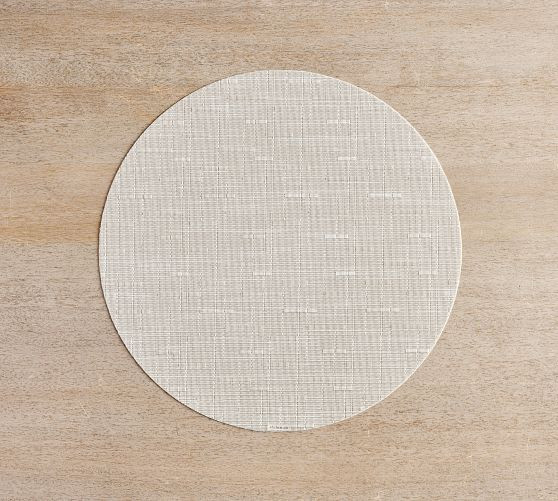 Chilewich Bamboo Round Placemats | Pottery Barn (US)