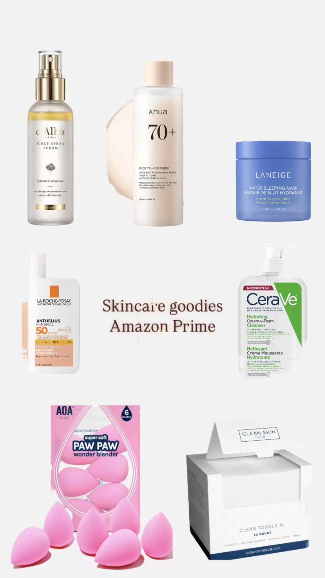 Goodies to buy on Amazon Prime 🤌🏼🤌🏼✨✨

#LTKcanada #LTKsummer #LTKgiftguide