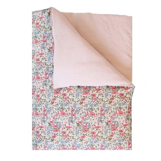 Coco & Wolf Liberty Fabric Heirloom Quilt – Poppy, Daisy Rose, & Rose Linen | The Tot