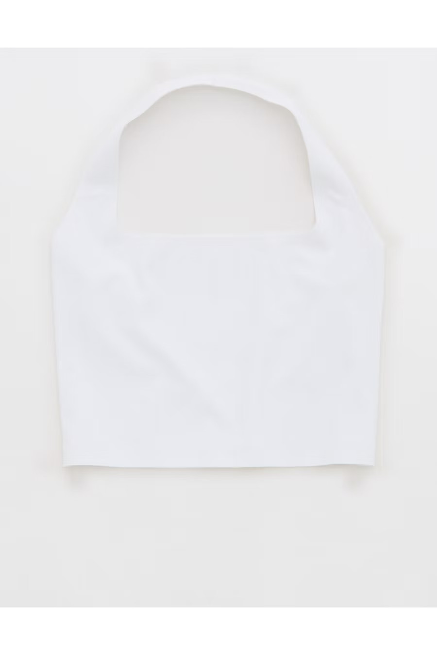 SMOOTHEZ Halter Tank Top Women's White L | American Eagle Outfitters (US & CA)