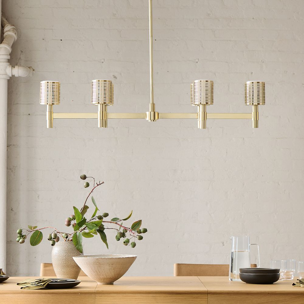 Aimes Metal 6-Light Chandelier (40") | West Elm (US)