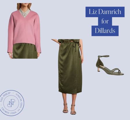 Loving all the pieces in Liz Damrich’s collection for Dillards. It’s all so chic. 
Sizes 0 - 18  