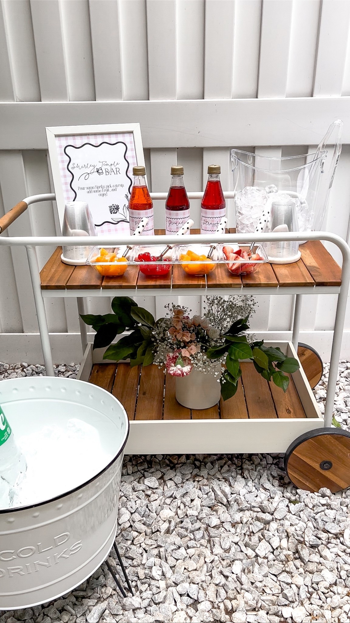 Shirley Temple bar! 

#LTKHome #LTKParties #LTKSummerEdit