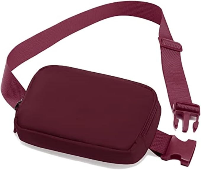 Fanny Pack,Belt Bag,40 Inch Asjustable Strap Everywhere Belt Bag,for Women and Men | Amazon (US)