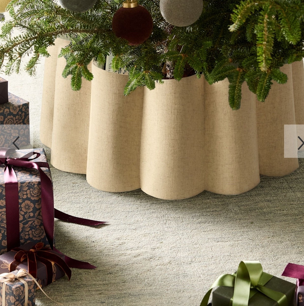Ruffle Linen Tree Collar

#LTKHoliday #LTKSeasonal #LTKGiftGuide