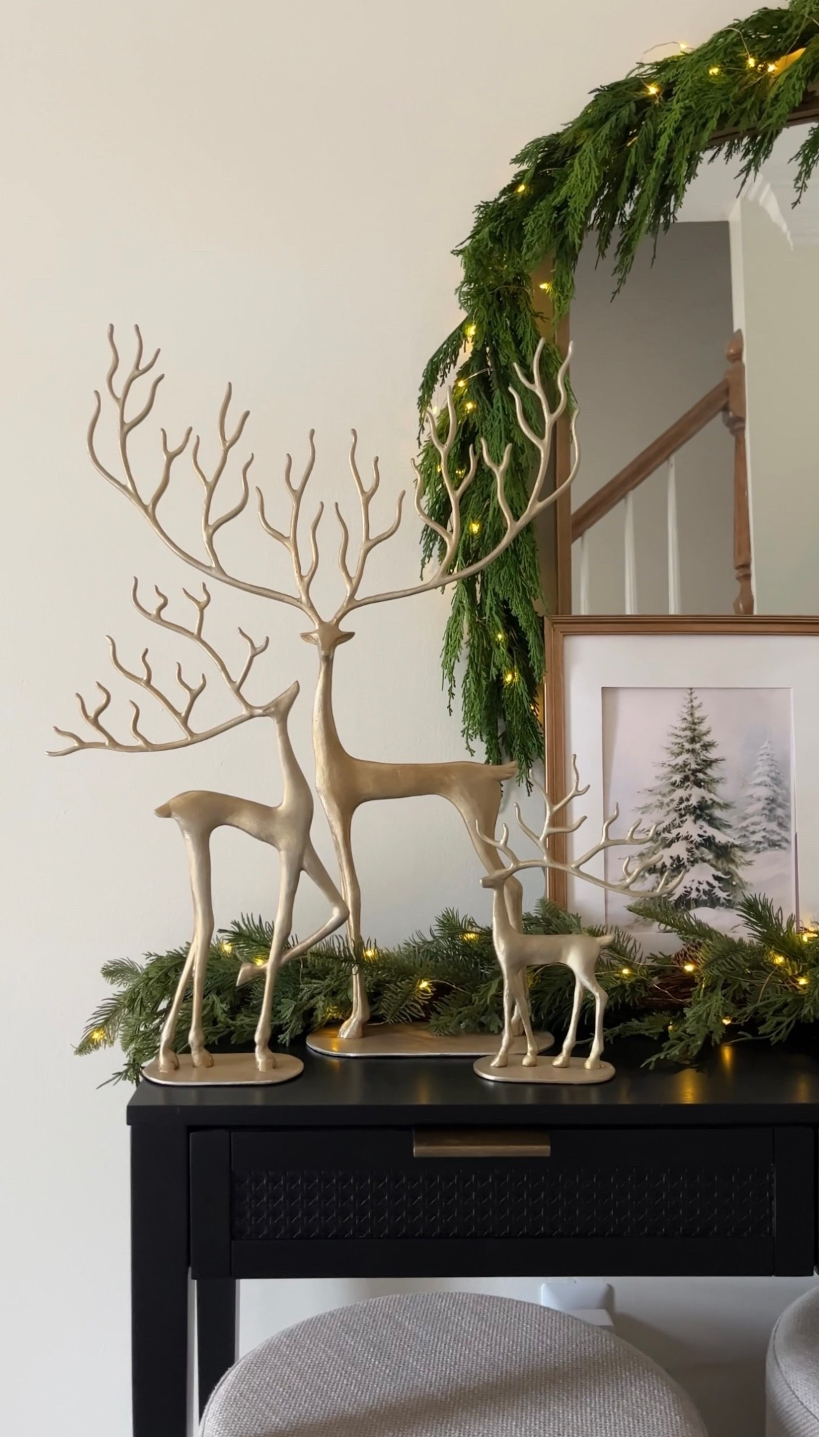 these reindeer are already running low in stock 😳

christmas decor, high sell out alert, holiday console, holiday entryway decor  

#LTKSeasonal #LTKHome