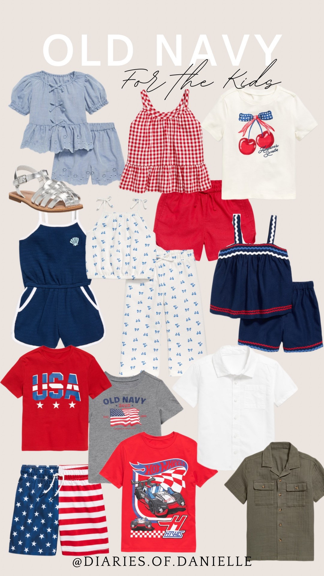 My most recent Old Navy order for the kiddos 👶🏼 It doesn’t scream summer at all🇺🇸 50% off everything right now! 

Old Navy, toddler girl summer outfits, baby girl summer outfits, toddler boy summer outfits, preschool boy outfits, kids summer style, kids clothing, Fourth of July outfits for kids 

#LTKSeasonal #LTKKids #LTKBaby