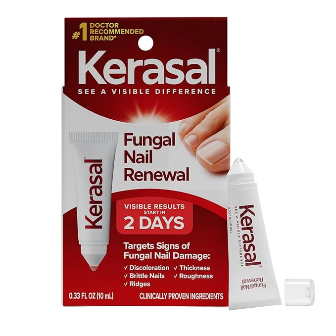 Kerasal Nail Renewal, Restorative Nail Repair for Damaged Nails, 0.33 fl oz (Packaging May Vary) | Amazon (US)