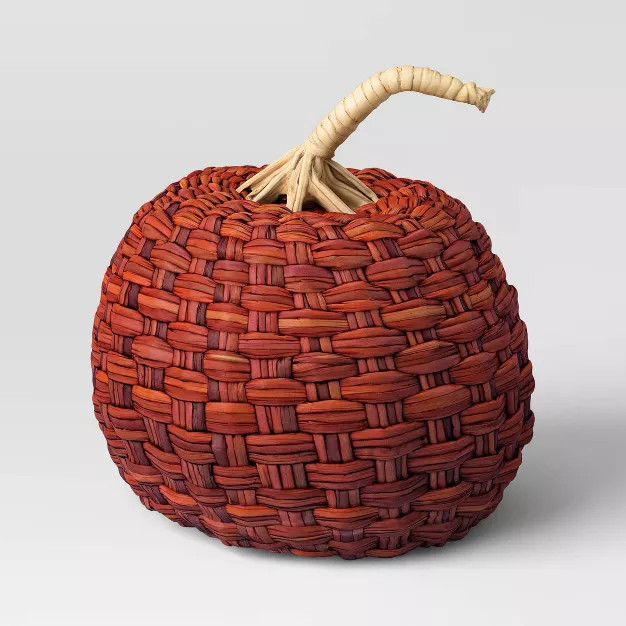 Medium Woven Pumpkin Rust - Threshold™ | Target