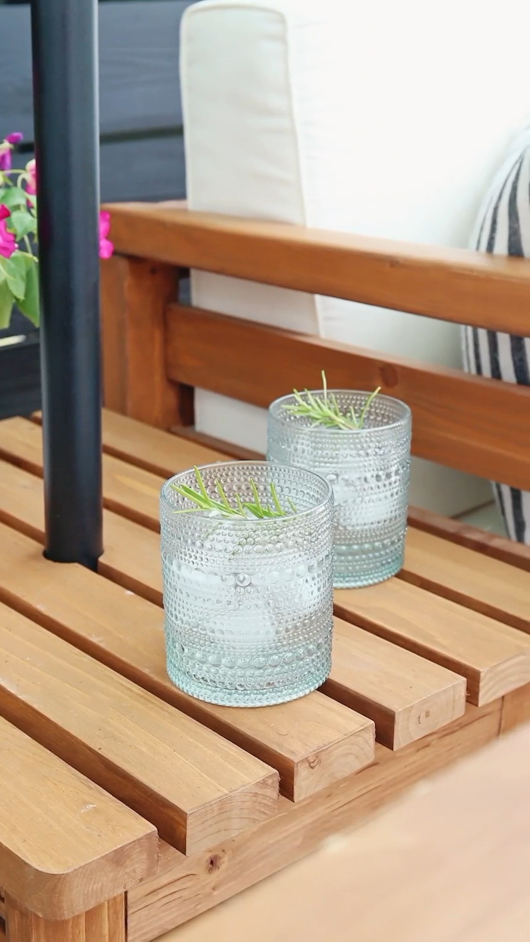 Outdoor plastic drinkware hobnail glasses

#LTKSeasonal #LTKHome #LTKVideo