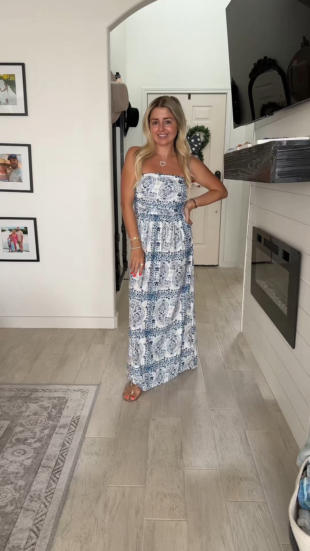 Summer outfit
Maxi dress small
Jelly sandals tts

#LTKootd #LTKSaleAlert