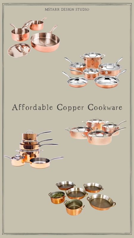 Affordable copper cookware. 

Kitchenware, cooking essentials, gift ideas, pots & pans 

#LTKHoliday #LTKhome #LTKGiftGuide