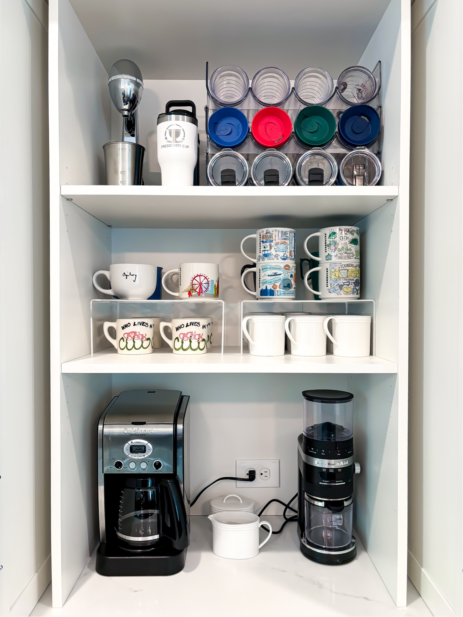 Curated coffee cabinet. Made the most for hot or cold beverages

#LTKHome #LTKFamily #LTKSaleAlert