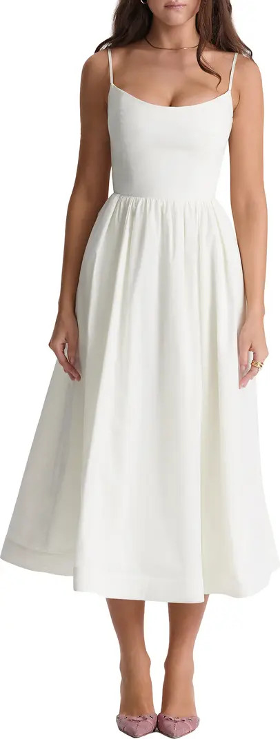 Lolita Corset Cotton Blend Fit & Flare Dress | Nordstrom