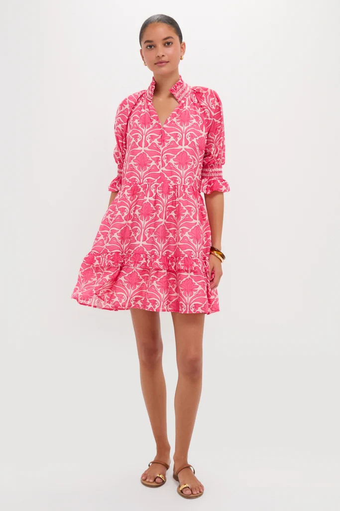 Guava Geo Floral Sarah Mini Dress | Tuckernuck (US)