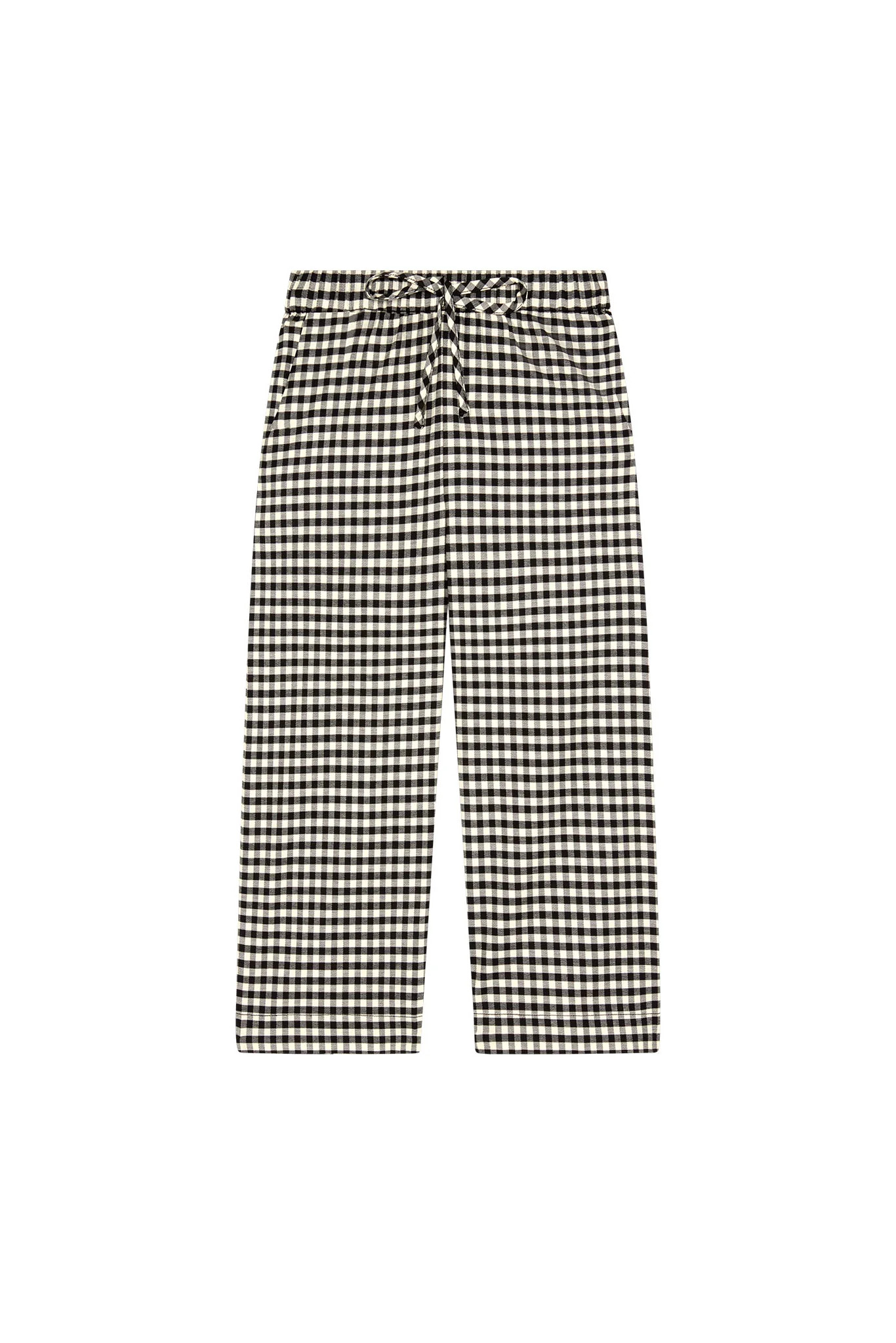 La Jolla Shirt - Black Gingham | Monday Swimwear