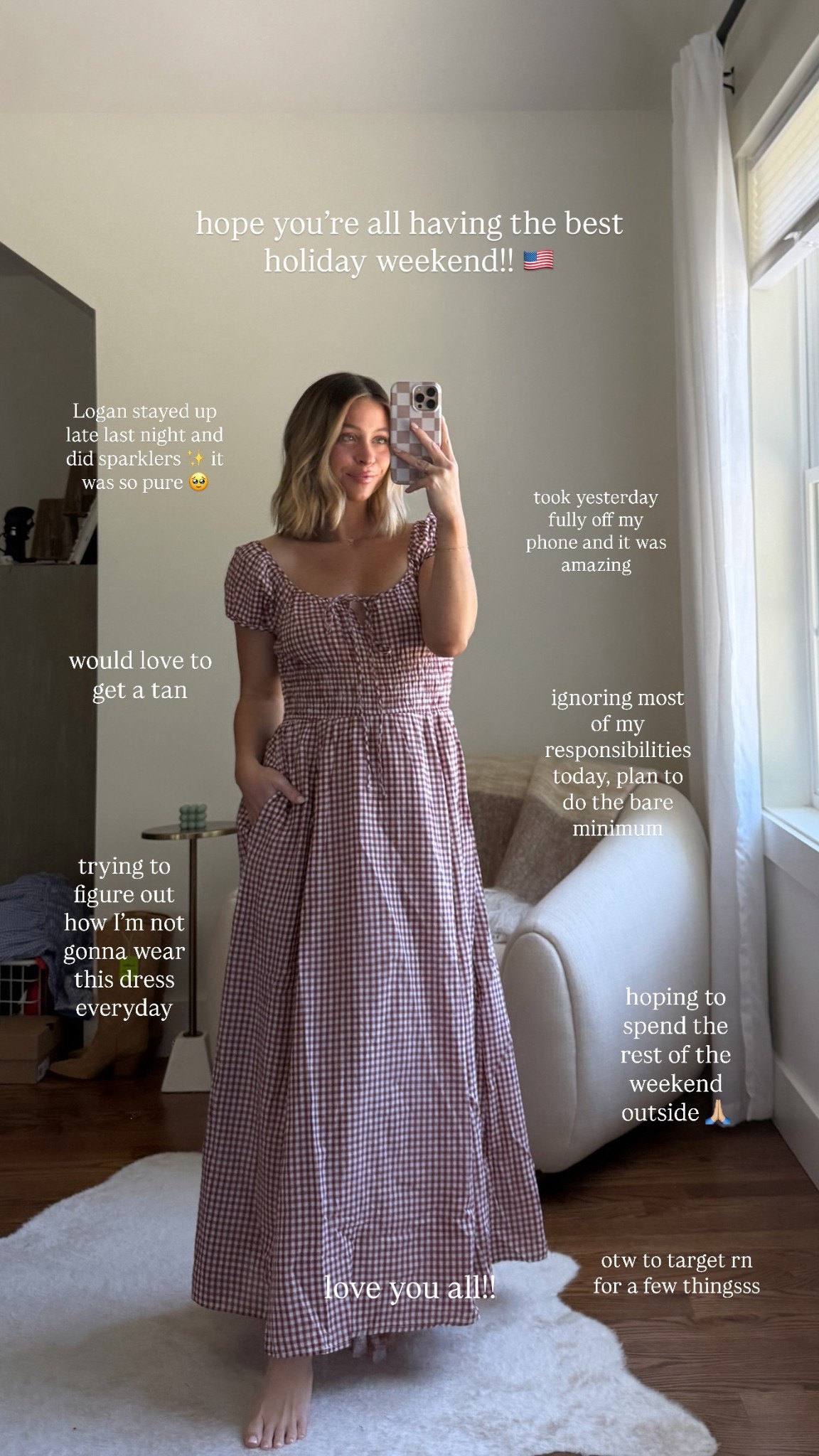 The cutest red gingham maxi dress!! 

#LTKStyleTip