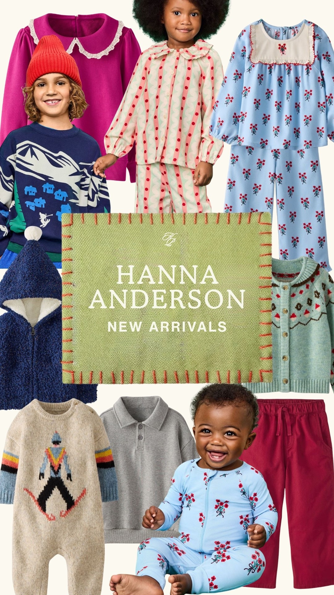 @Hanna Andersson new arrivals for kids! Lots of matching sets and holiday pieces that are so cute✨


Kids, cold weather, sweaters, sets, Christmas pjs, winder sweaters, patterns, ootd, kids outfits
