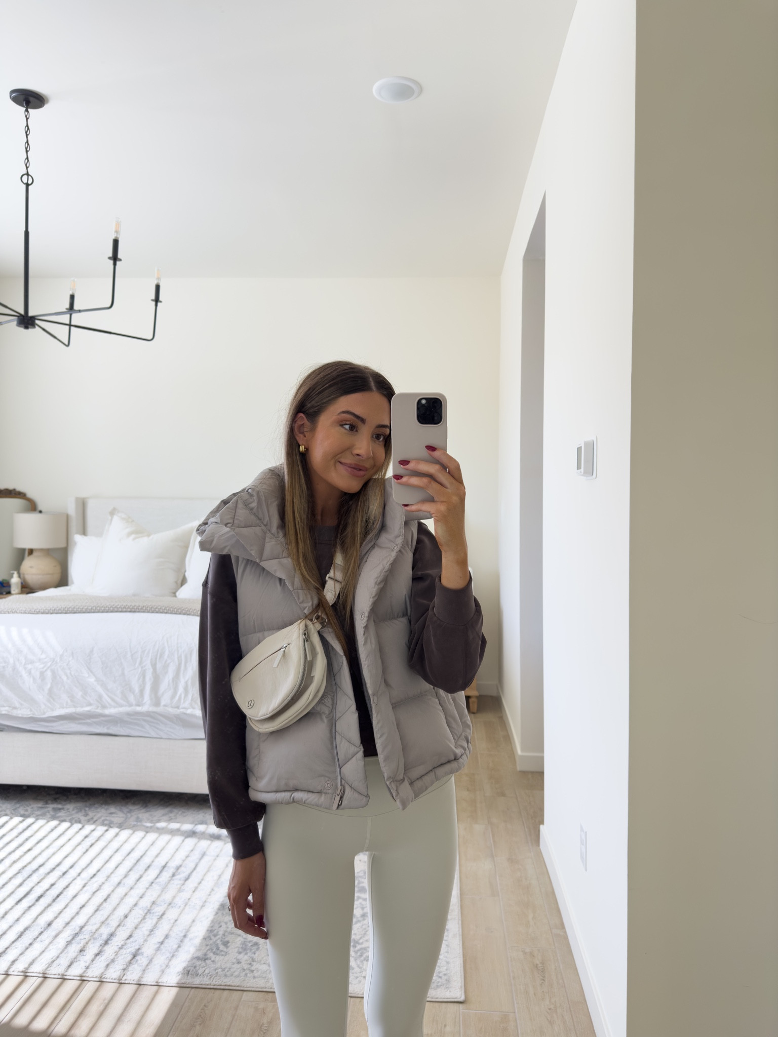 4 in pants, 2 in sweatshirt and 4 in vest! 🤍🫶🏽 micro all night festival bag! 👏🏽 

#LTKSeasonal #LTKsalealert #LTKCyberWeek