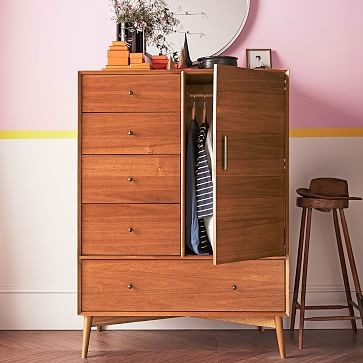 Mid-Century Chifforobe - Acorn | West Elm (US)