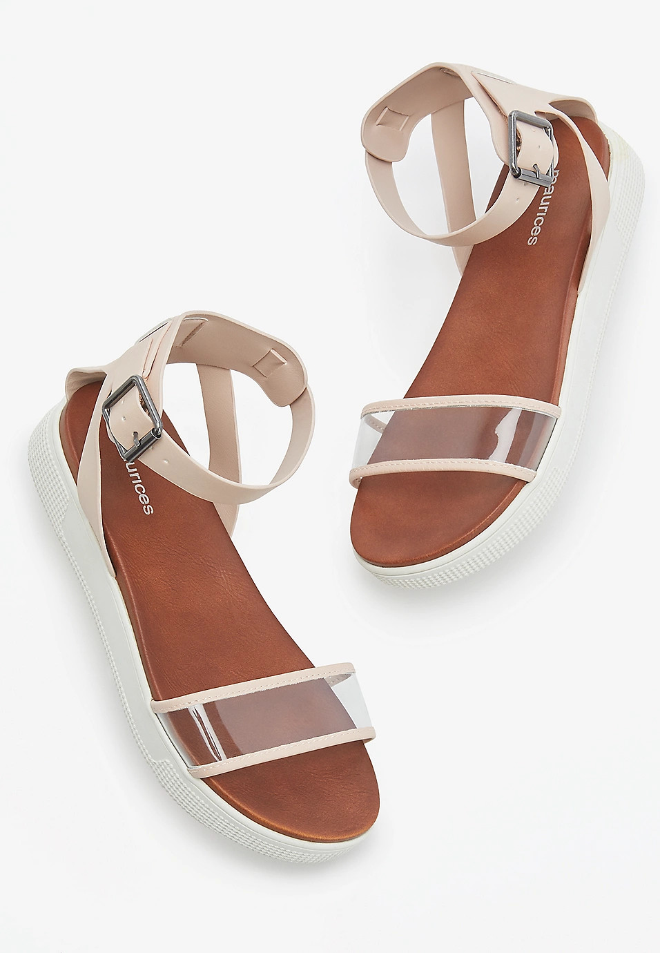 Hadly Ankle Strap Platform Sandal | Maurices
