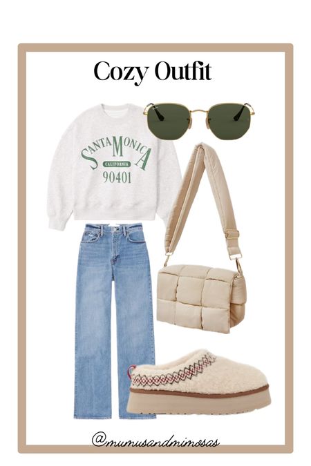 Cozy fall outfit
Errands outfit
Pumpkin patch outfit
Coffee shop outfit
Casual mom outfit
Uggs
Amazon bag
Abercrombie jeans
Ray bans 

#LTKGiftGuide #LTKshoecrush #LTKSeasonal