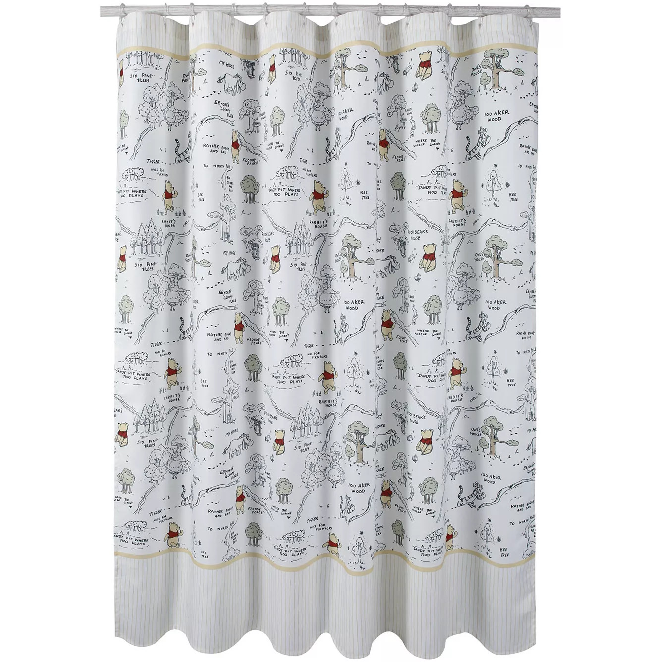 Disney's Winnie the Pooh Shower Curtain by The Big One Kids\u2122Disney / The Big One | Kohl's