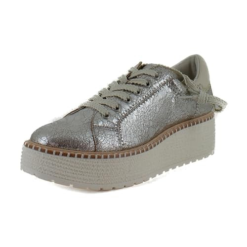 Dolce Vita Women's, Twain Silver Crackled Leather, 7.5, Medium | Amazon (US)