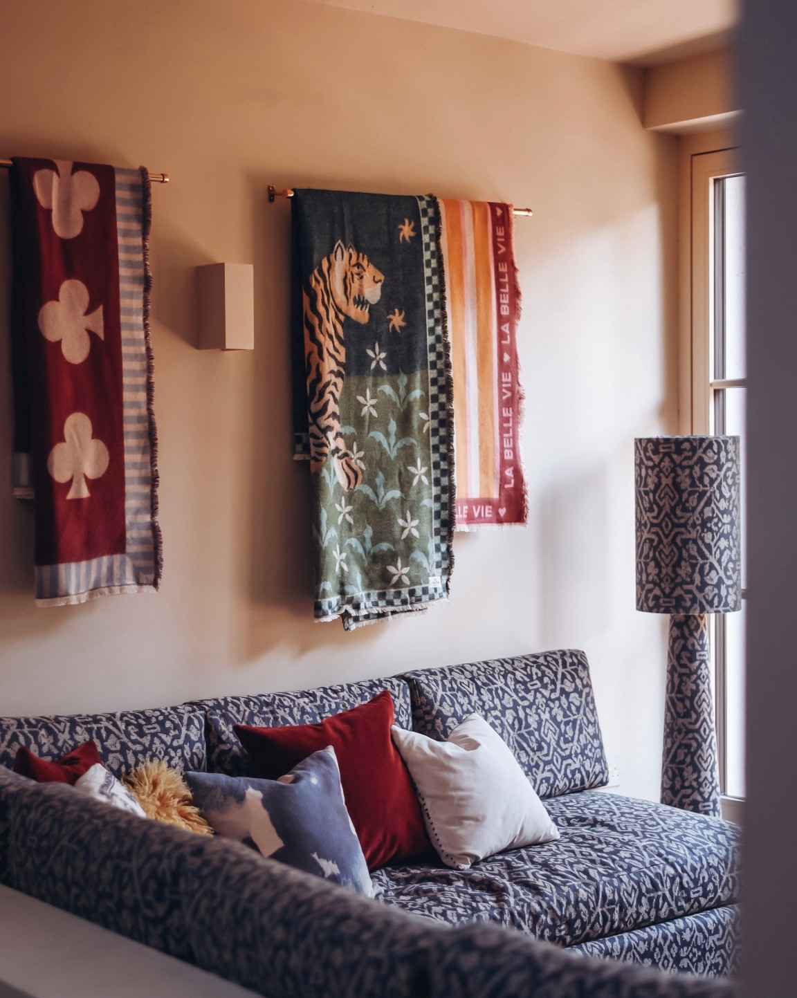 Throws on the wall - super happy with these! They’re not expensive, they’re soft, cosy and look great hanging here when we’re not using them 



#LTKuk #LTKhome
