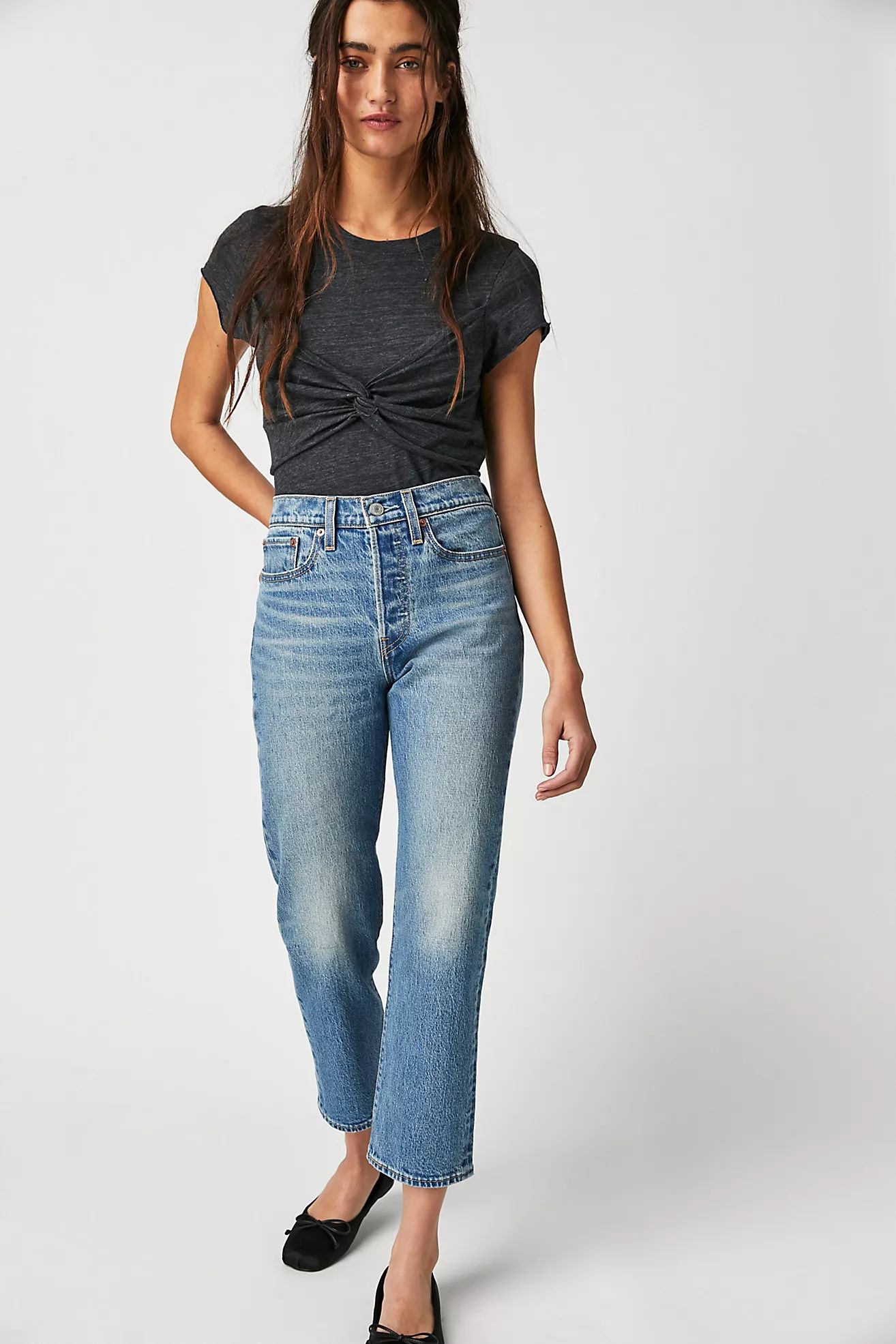 Levi's Wedgie Straight Jeans | Free People (Global - UK&FR Excluded)