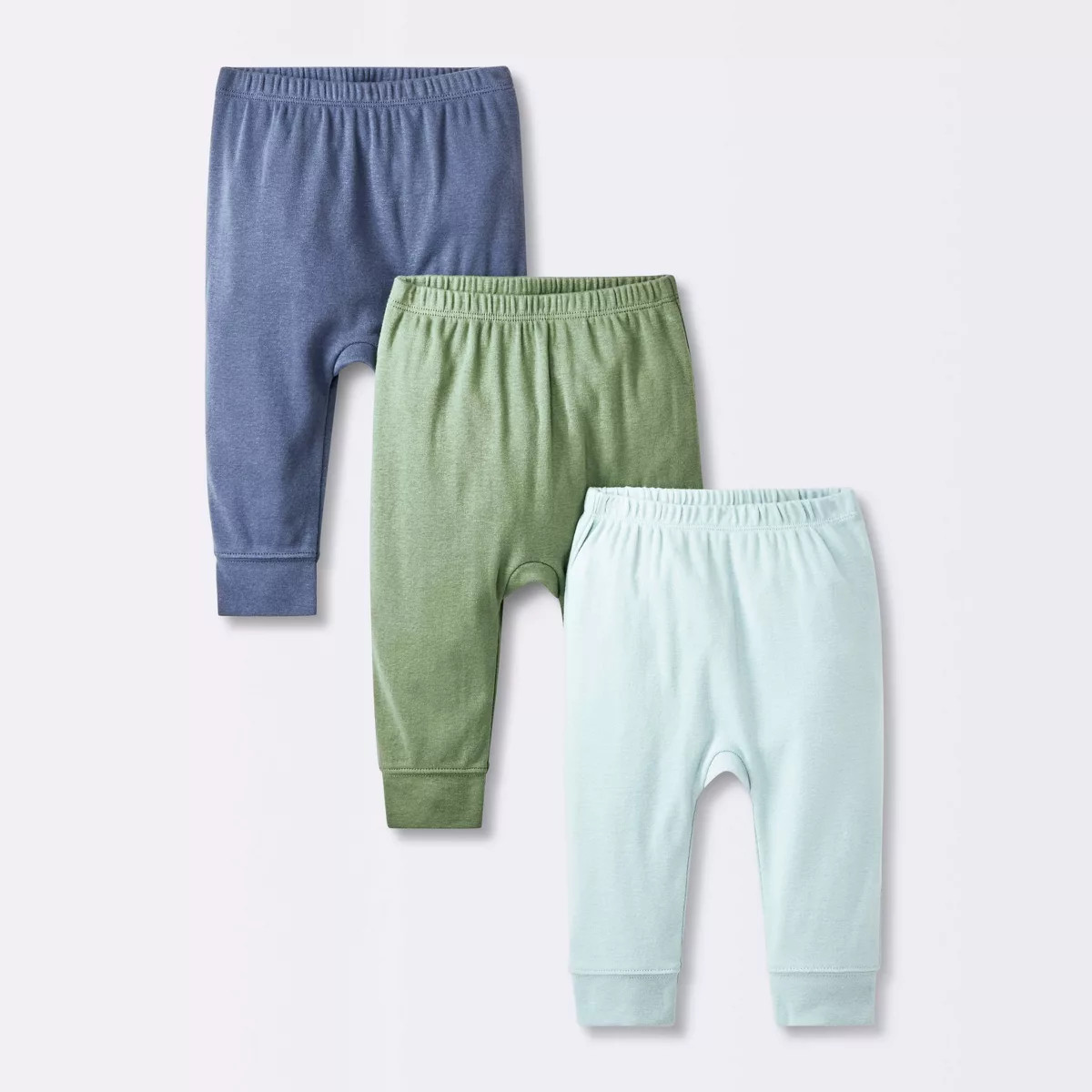 Baby 3pk Cotton Jogger Pants - Cloud Island™ | Target